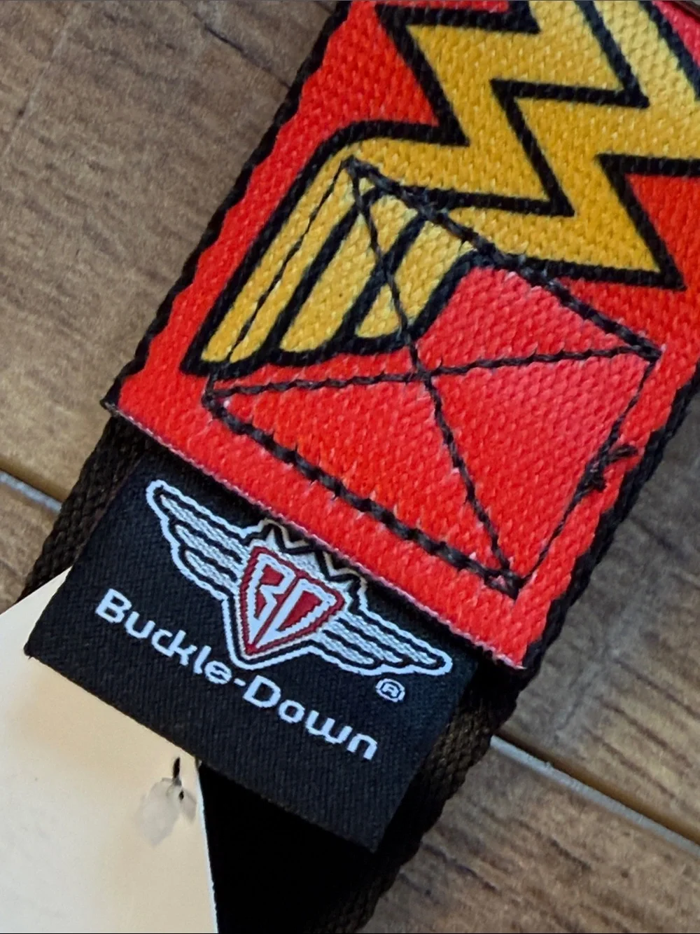 Buckle Down Authentic Wonder Woman Seatbelt Belt NWT